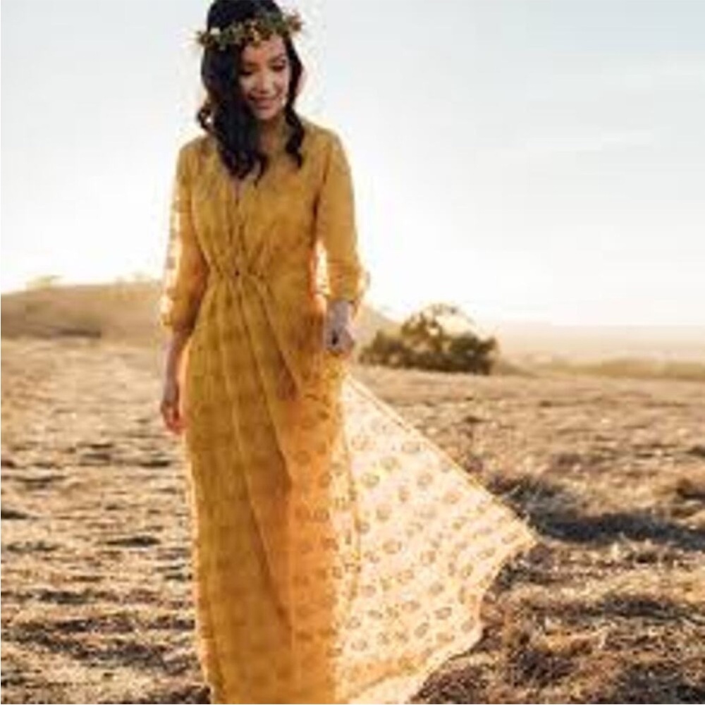 Dandelion lace maxi:XL NWT